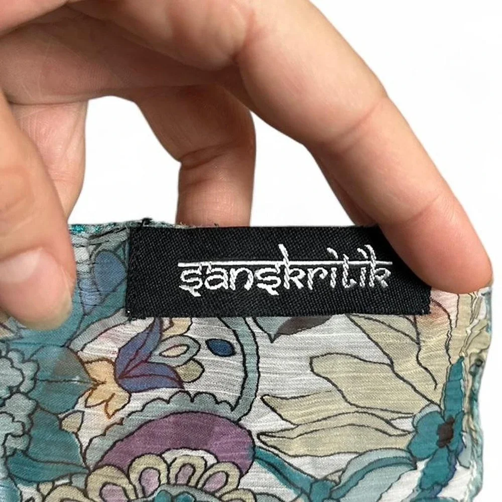 Sanskritik vintage scarf